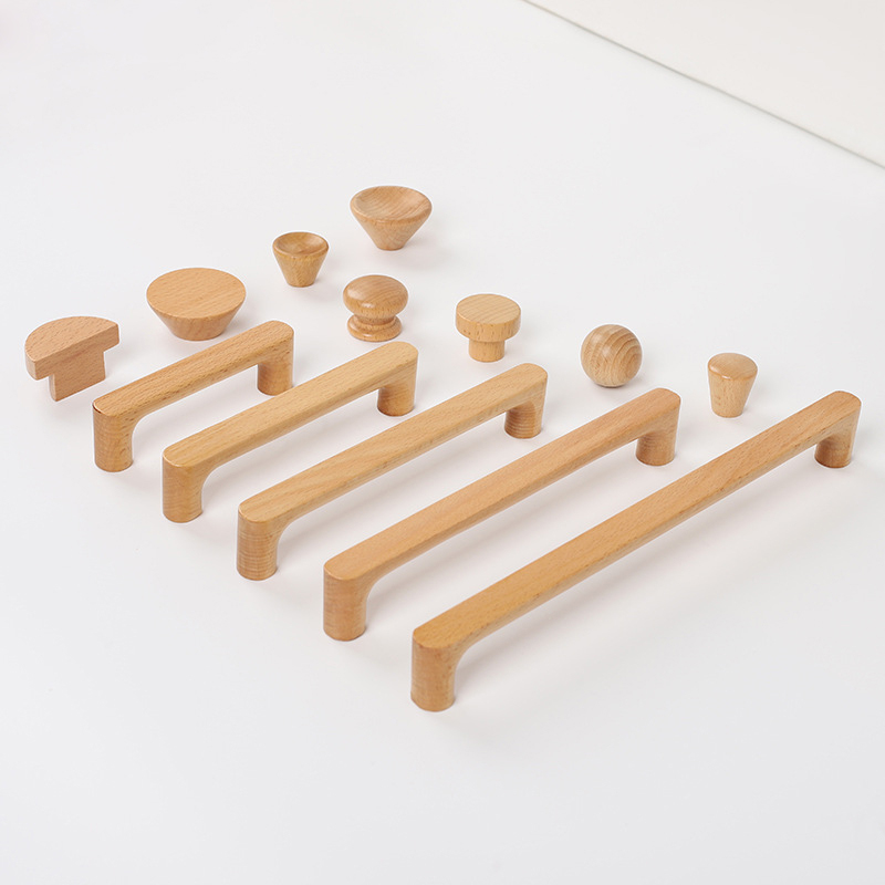 Furniture Hardware China - Puxadores de Madeira Nórdica para Móveis,
