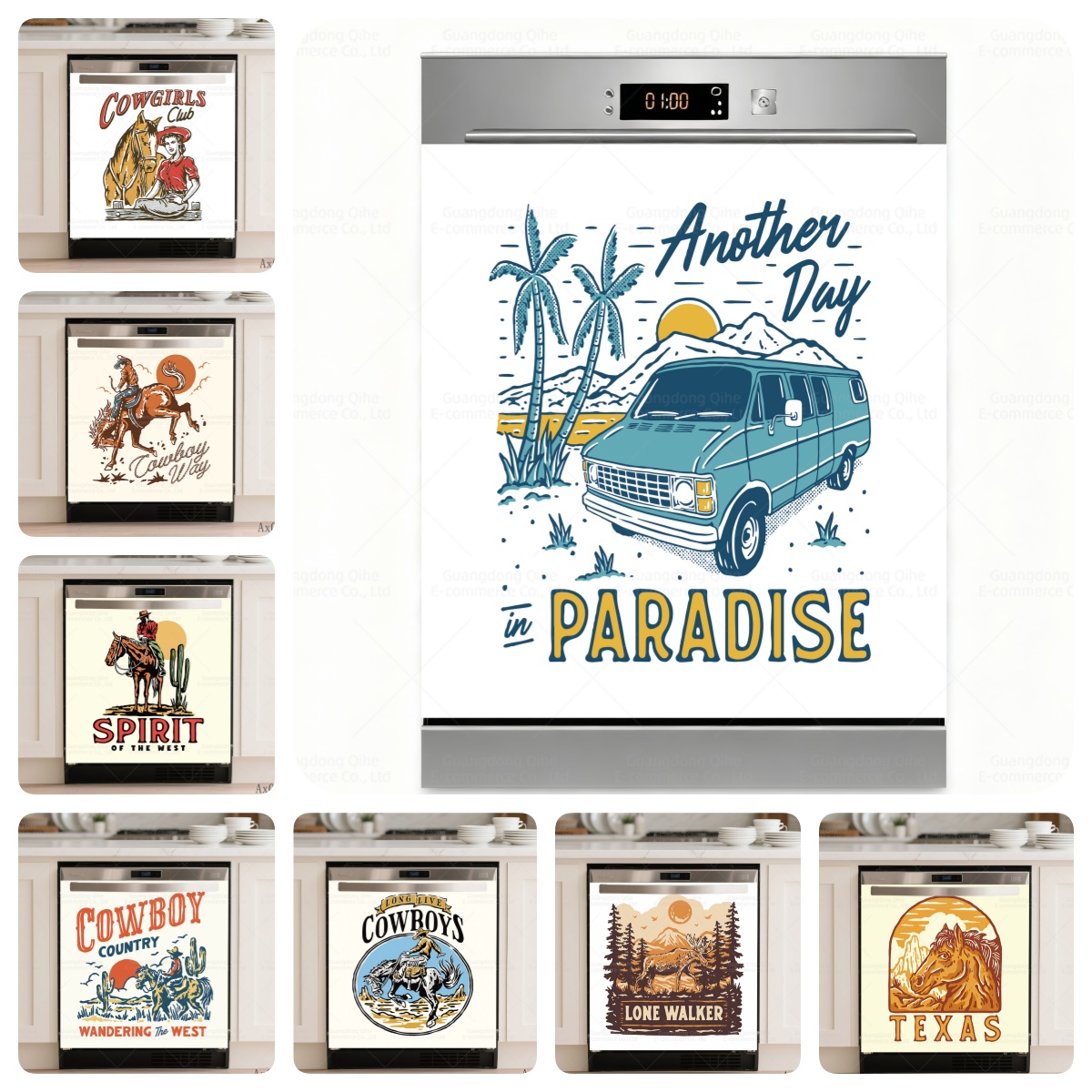 Furniture Paradise & Hardware Ghaziabad By Owner - Adesivos Impermeáveis para Lava-louças Western Cowboy