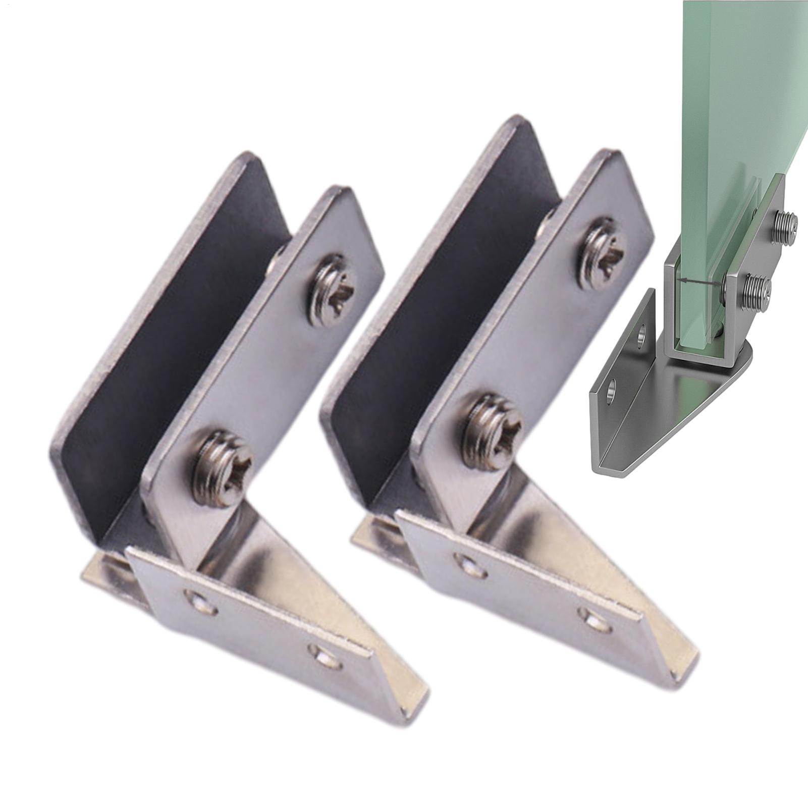 Furniture Rotating Hardware - Dobradiças de porta de vidro não