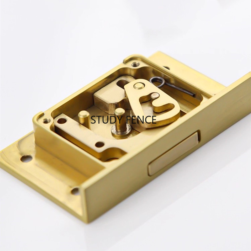 Furniture Hardware Supplies - Fechadura de gaveta de metal antigo,