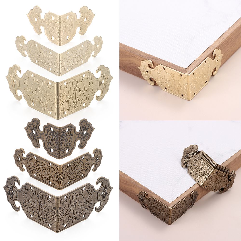 Furniture Hardware For Legs - 8 pçs metal antigo protetor de