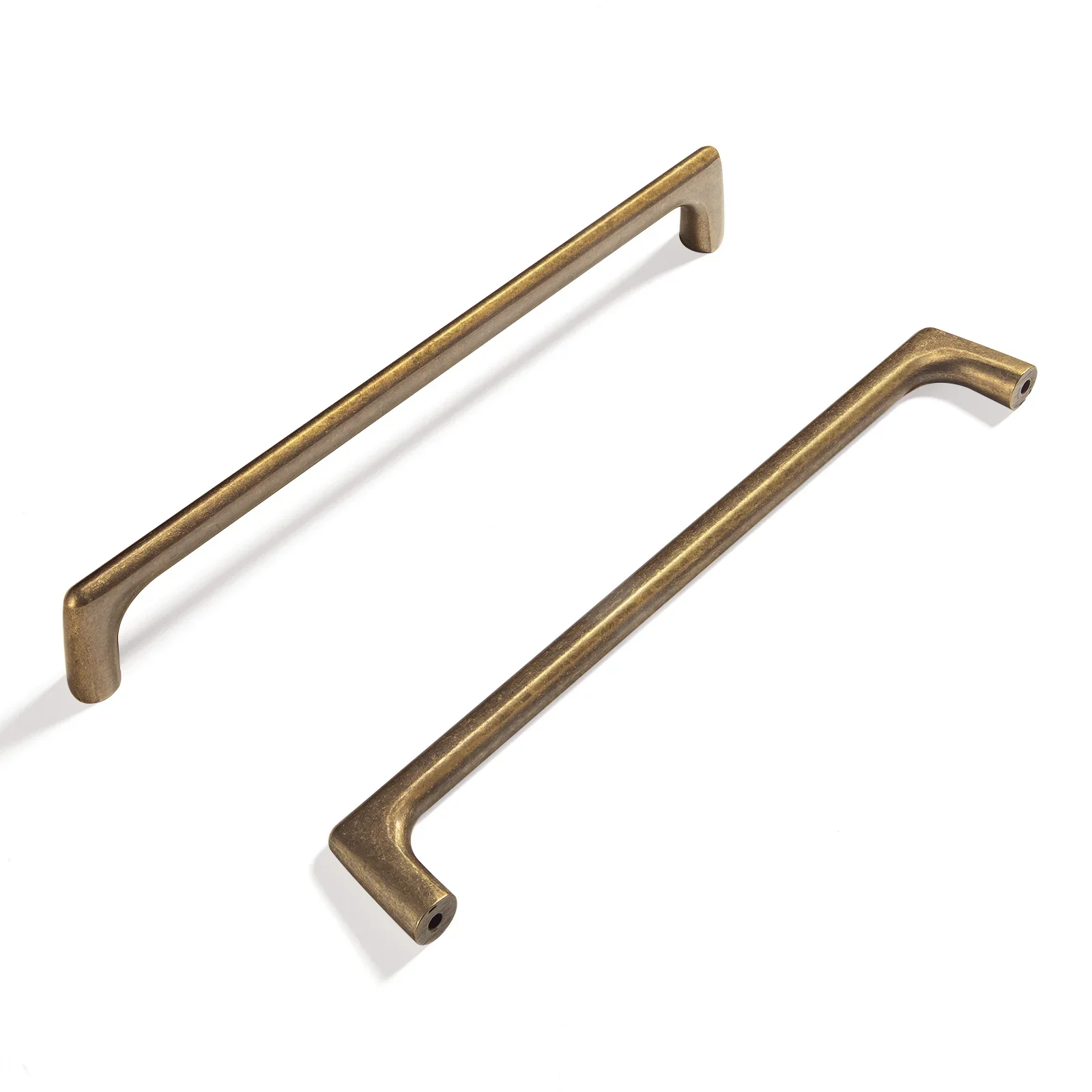 Vintage Furniture Hardware Pulls - Puxador de gaveta de latão antigo,