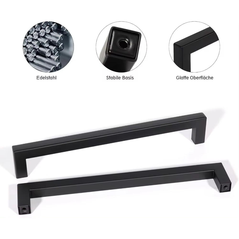 Maçaneta preta da porta da coz - Furniture Rotating Hardware avaliação e preço