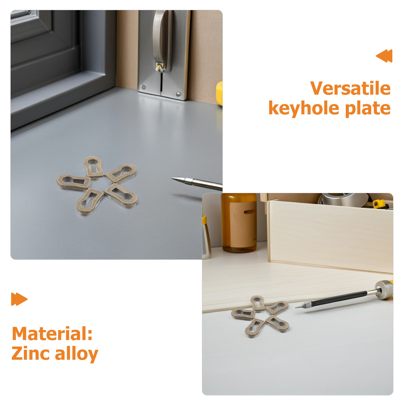 12 Peças de Placas Decorativas - Furniture Hardware Supplies avaliação e preço
