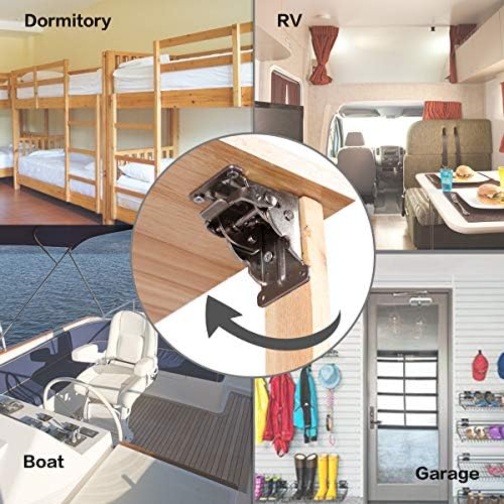 4 pçs suportes dobráveis resis - Furniture Hardware For Legs avaliação e preço