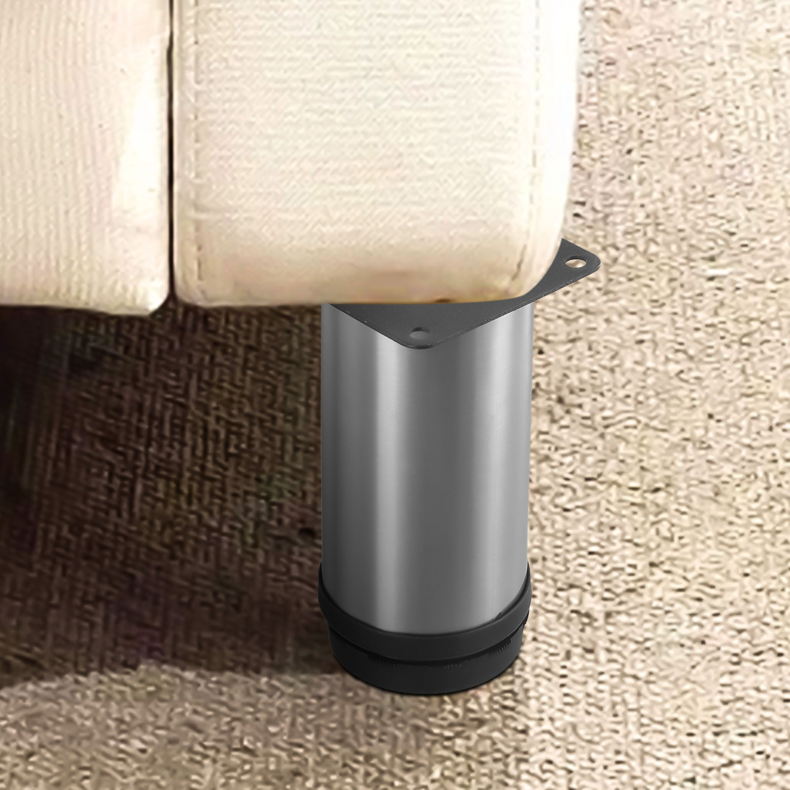 Perna de móveis de aço inoxidá - Furniture Hardware Replacement avaliação e preço