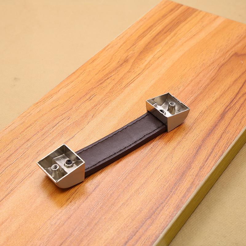 Puxadores Modernos de Couro de - Vintage Furniture Hardware Pulls avaliação e preço