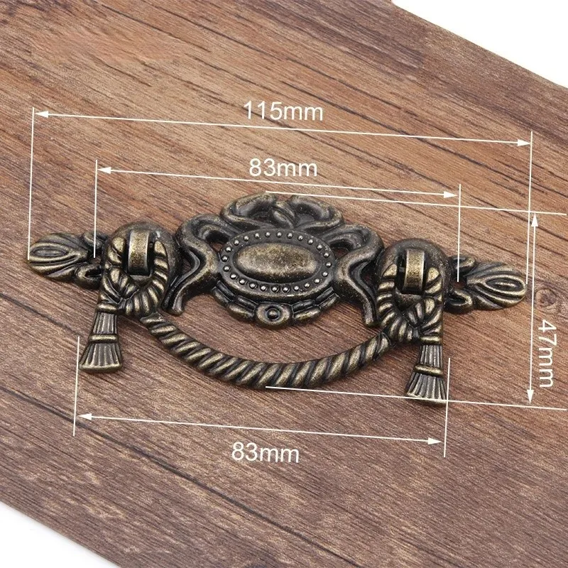 1pc retro liga gaveta da cozin - Vintage Furniture Hardware Pulls avaliação e preço