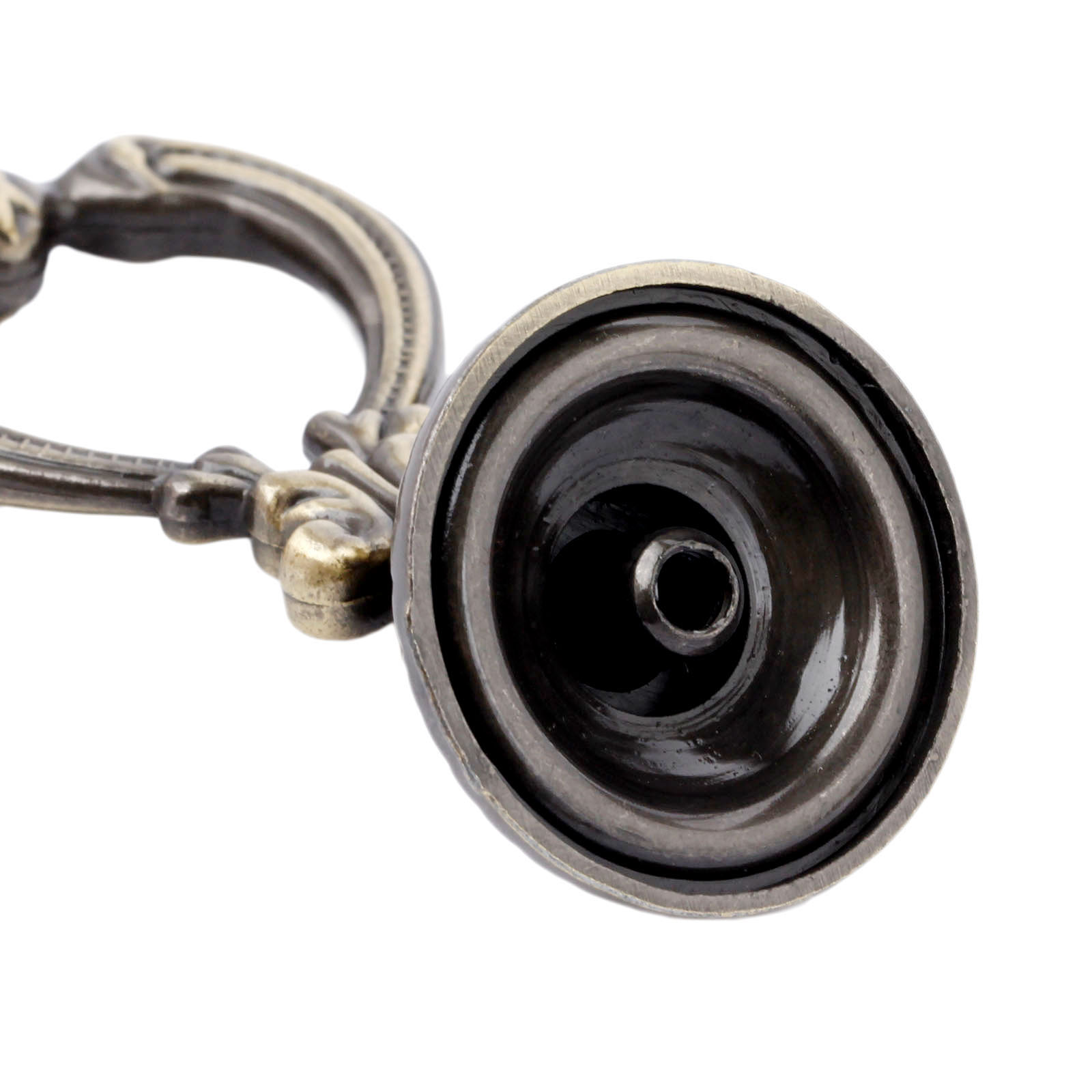 2 peças de puxadores vintage d - Vintage Furniture Hardware Pulls avaliação e preço
