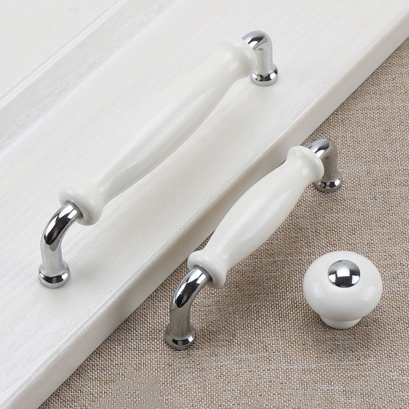 Puxadores de Cerâmica Branca M - Furniture Hardware China avaliação e preço