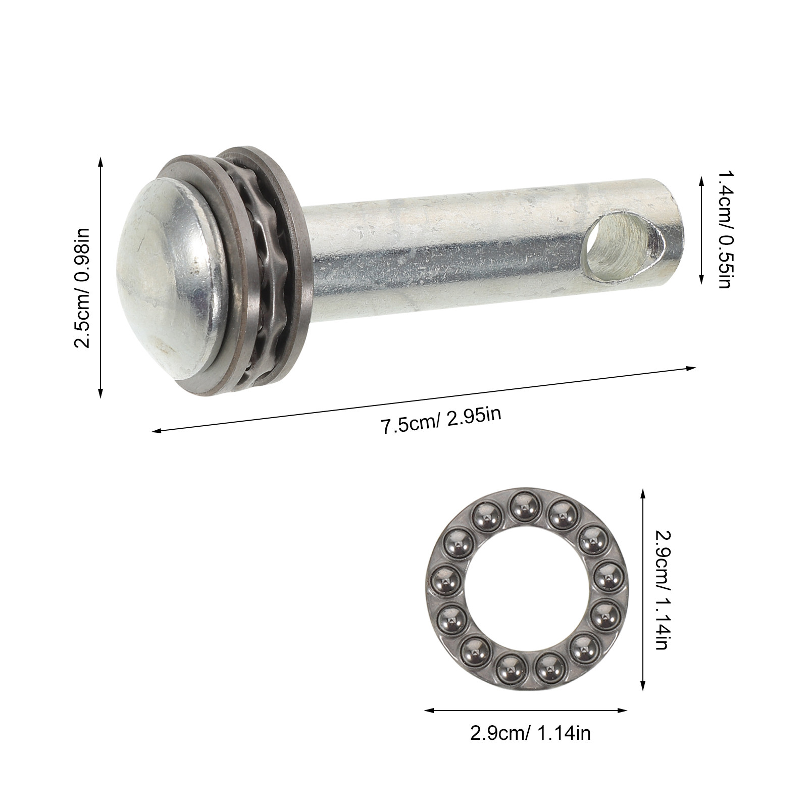1 Conjunto de Pino de Fixação  - Furniture Hardware Replacement avaliação e preço