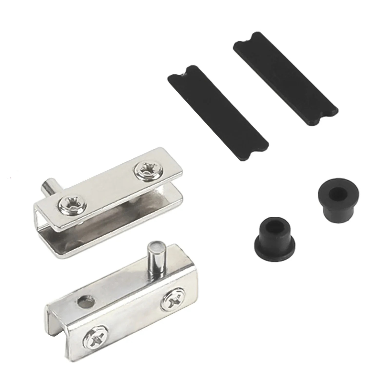 Dobradiça pivô de vidro, 2 peç - Furniture Rotating Hardware avaliação e preço