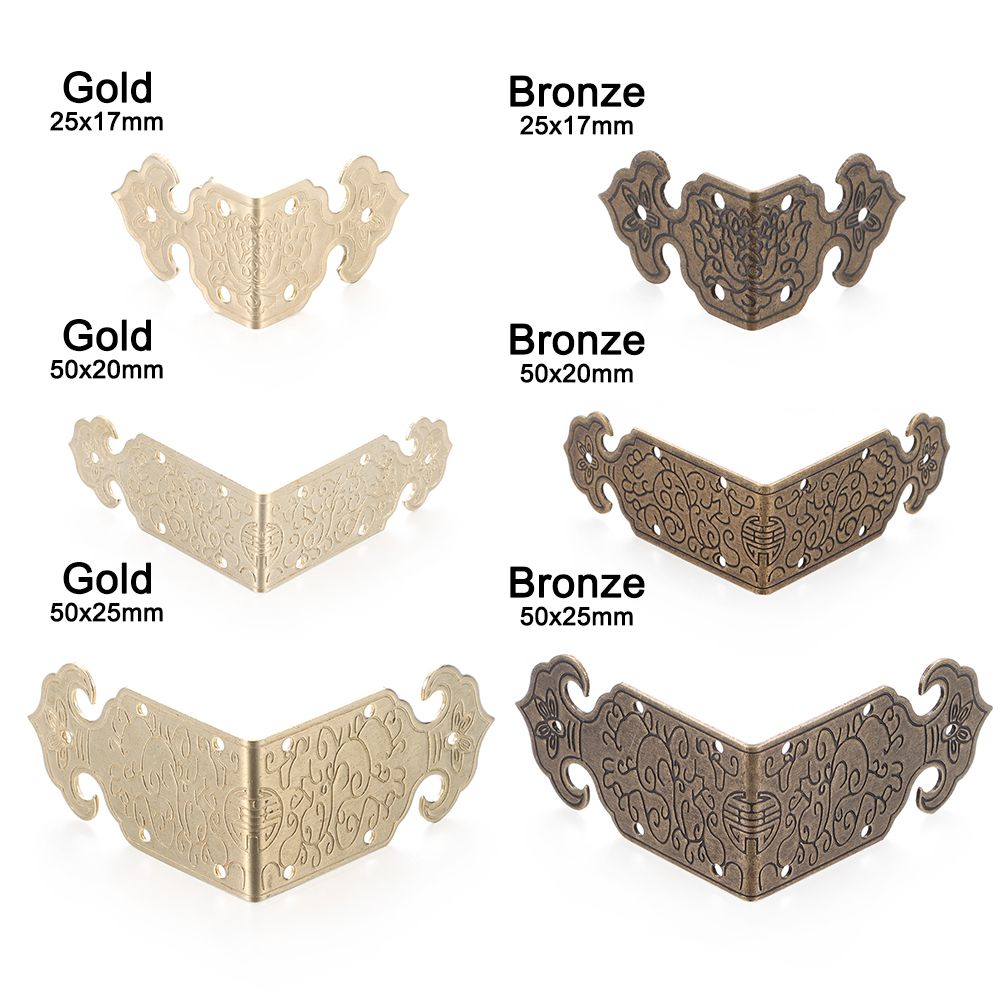 8 pçs metal antigo protetor de - Furniture Hardware For Legs avaliação e preço
