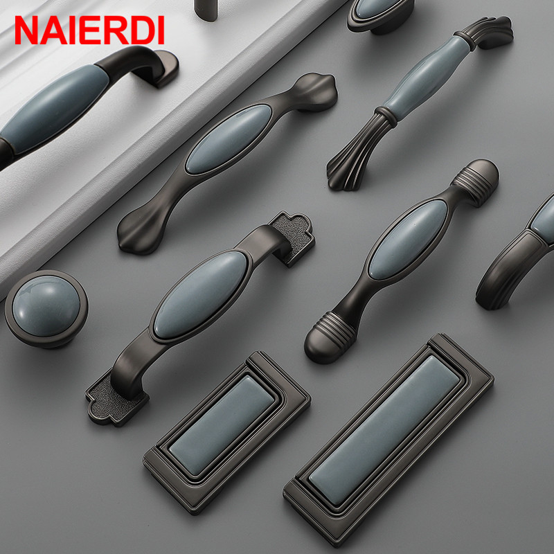 Naierdi puxadores de armário d - Vintage Furniture Hardware Pulls avaliação e preço
